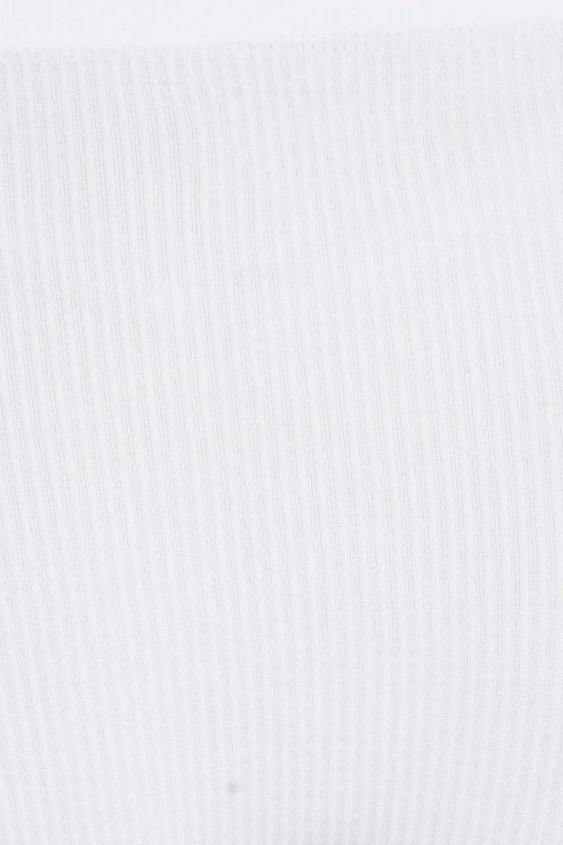 White Seamless Lingerie Set - Image 6
