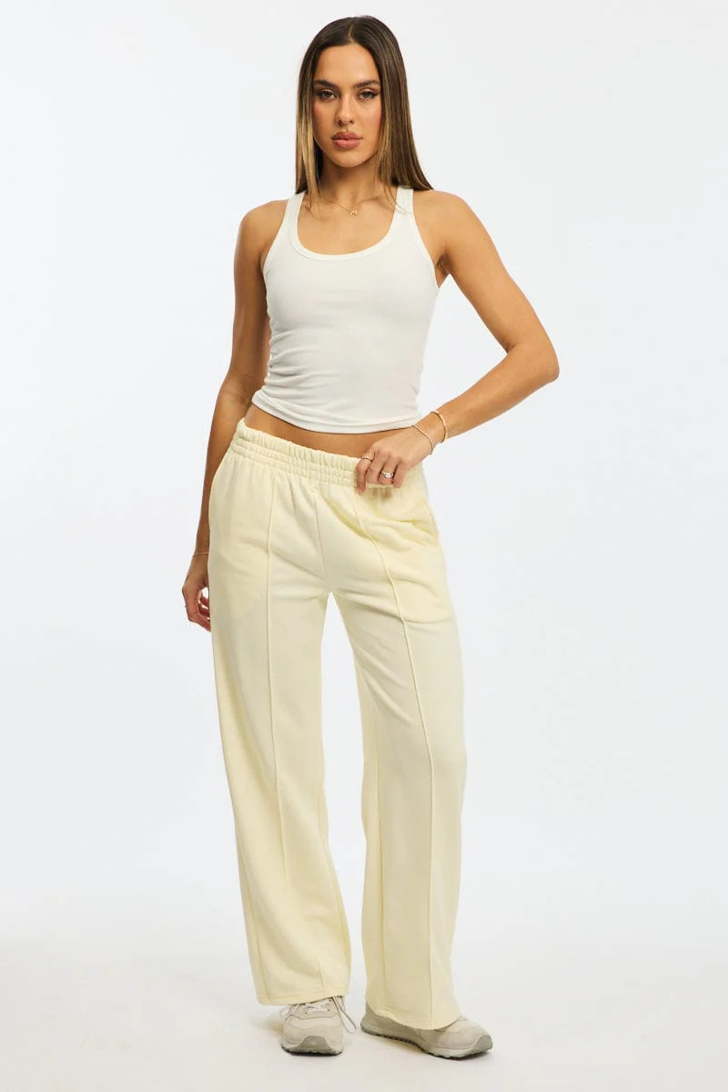 White Tank Sleeveless - Image 2