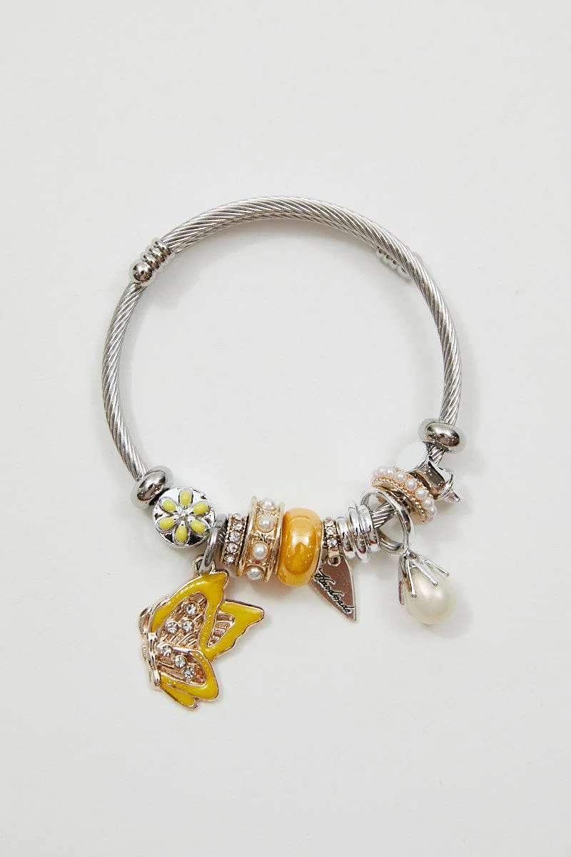 Yellow Charm Bracelet - Image 2