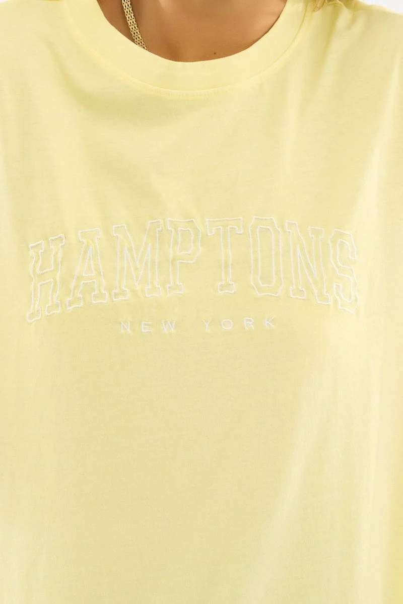 Yellow Graphic Tee Short Sleeve - Image 5