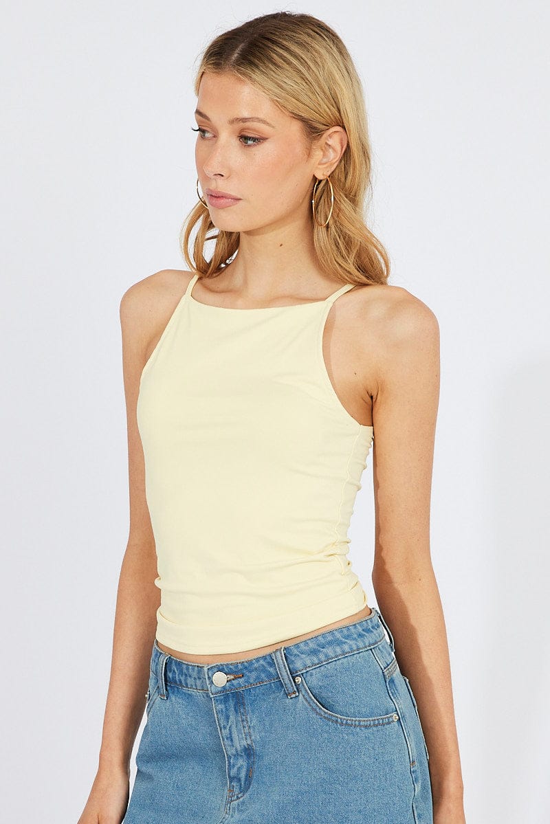 Yellow Supersoft Tank Top - Image 4